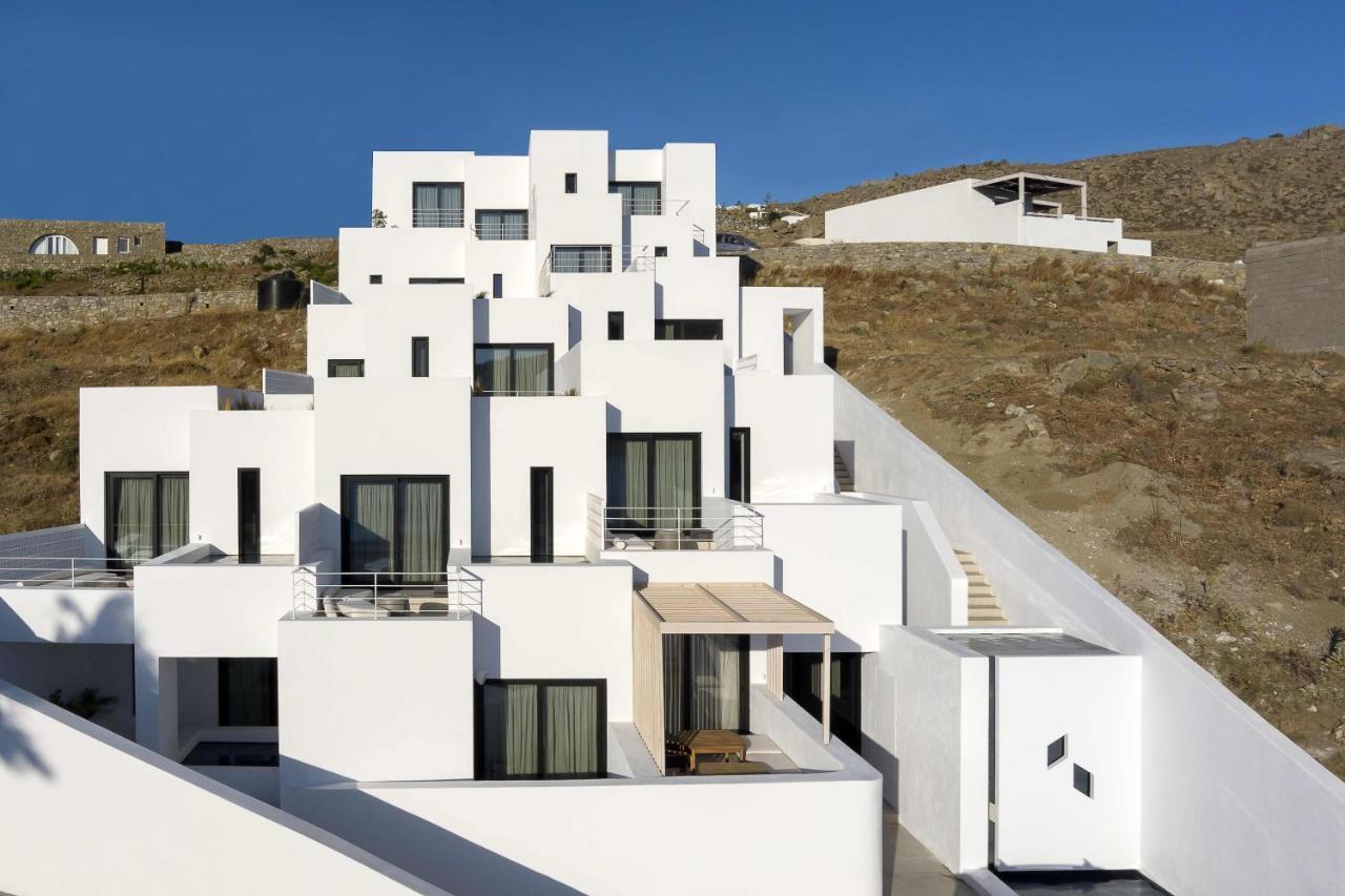 Cubic Mykonos Seafront Design Suites Ορνός Εξωτερικό φωτογραφία