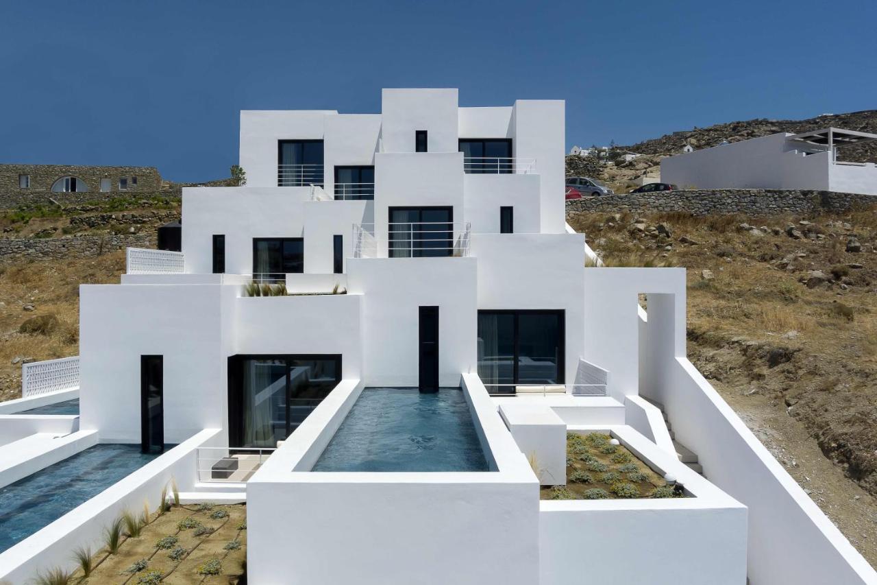 Cubic Mykonos Seafront Design Suites Ορνός Εξωτερικό φωτογραφία