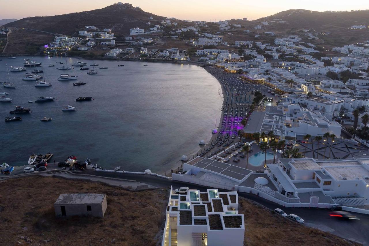 Cubic Mykonos Seafront Design Suites Ορνός Εξωτερικό φωτογραφία