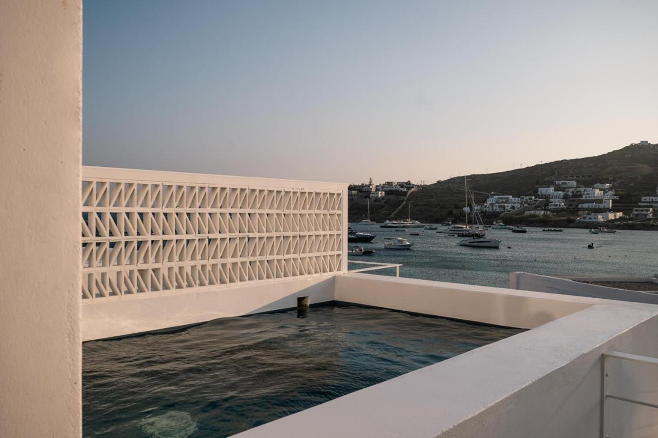 Cubic Mykonos Seafront Design Suites Ορνός Εξωτερικό φωτογραφία