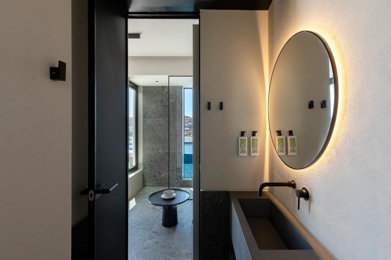Cubic Mykonos Seafront Design Suites Ορνός Εξωτερικό φωτογραφία