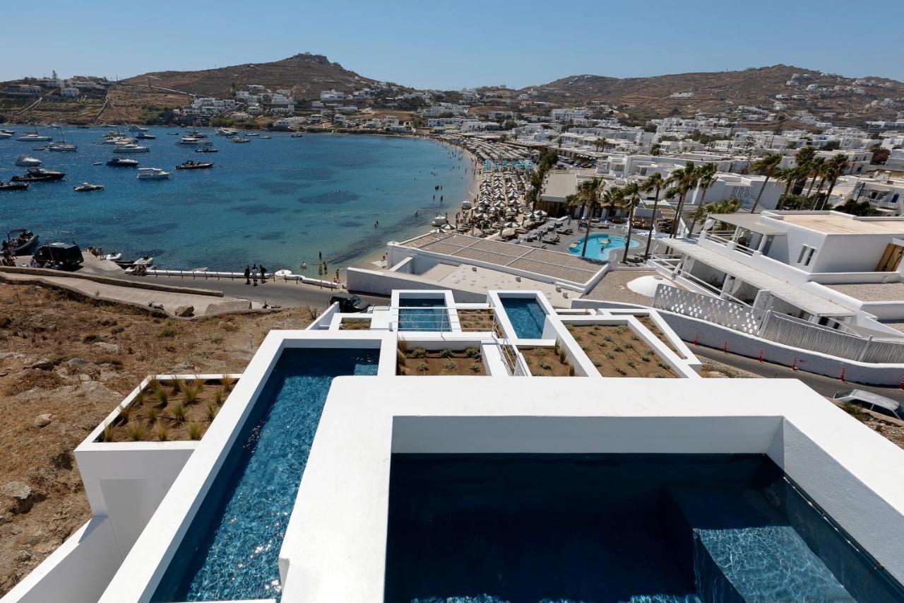 Cubic Mykonos Seafront Design Suites Ορνός Εξωτερικό φωτογραφία