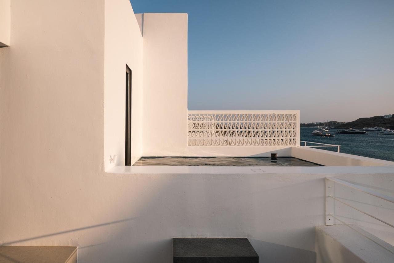 Cubic Mykonos Seafront Design Suites Ορνός Εξωτερικό φωτογραφία