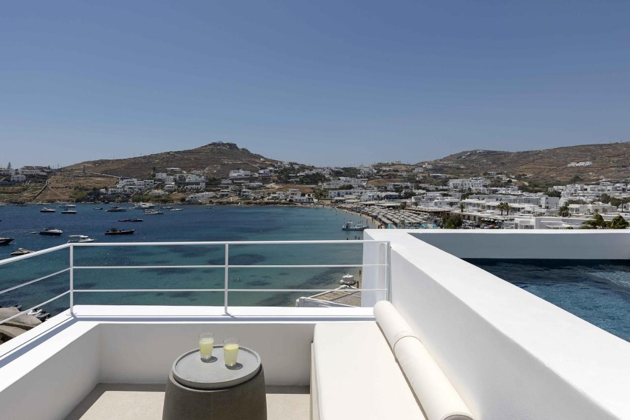 Cubic Mykonos Seafront Design Suites Ορνός Εξωτερικό φωτογραφία